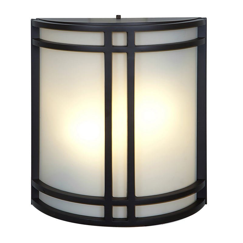 Artemis Wet Location Wall Fixture in Bronze Finish