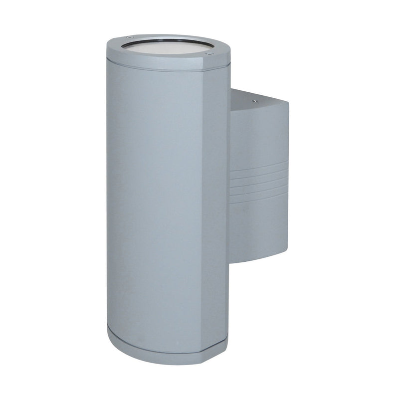 Trident 2-Light Outdoor Wall Washer in Satin