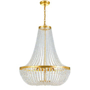 Rylee 8 Light 24.75" Chandelier in Antique Gold