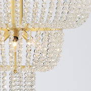 Rylee 8 Light 24.75" Pendant in Antique Gold