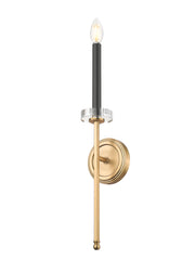Gaultier 1 Light 4.5" Wall Sconce in Modern Gold