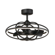 Corona 21.75" WiFi LED Fandelight in Black