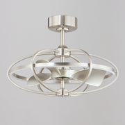 Corona 22" WiFi LED Fandelight in Satin Nickel