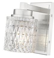 Jacqueline 1 Light 4.75" Wall Sconce in Brushed Nickel