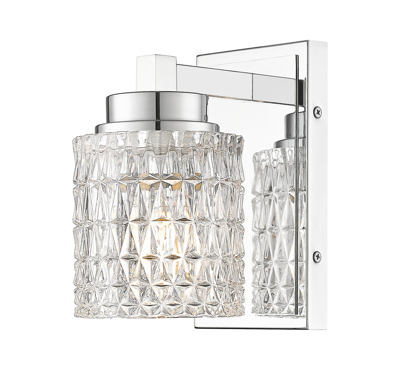 Jacqueline 1 Light 4.75" Wall Sconce in Chrome