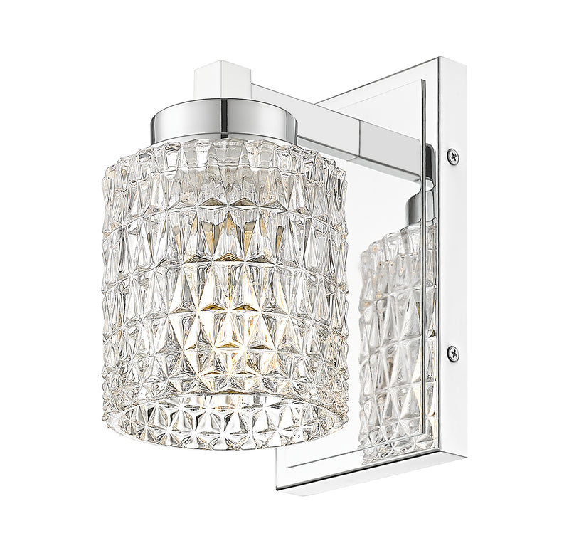 Jacqueline 1 Light 4.75" Wall Sconce in Chrome