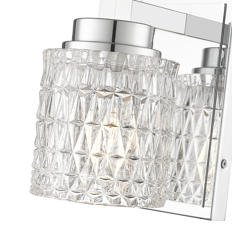 Jacqueline 1 Light 4.75" Wall Sconce in Chrome