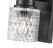 Jacqueline 1 Light 4.75" Wall Sconce in Matte Black