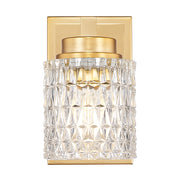 Jacqueline 1 Light 4.75" Wall Sconce in Modern Gold