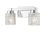 Jacqueline 2 Light 15.75" Vanity in Chrome