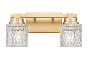 Jacqueline 2 Light 15.75" Vanity in Modern Gold