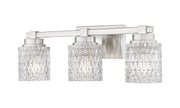 Jacqueline 3 Light 22.75" Vanity in Brushed Nickel