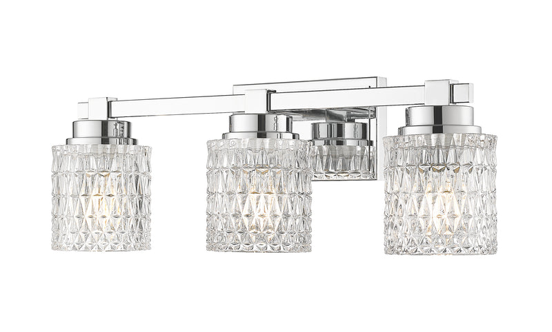 Jacqueline 3 Light 22.75" Vanity in Chrome