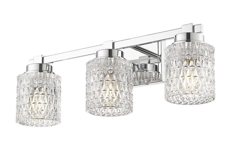 Jacqueline 3 Light 22.75" Vanity in Chrome