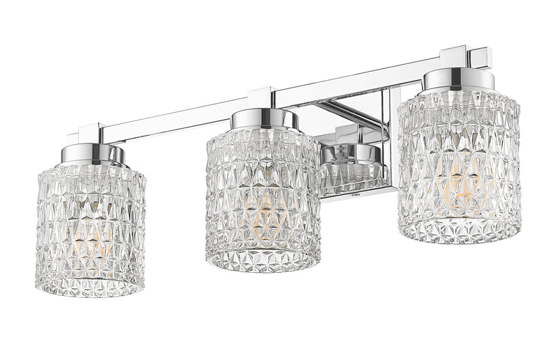 Jacqueline 3 Light 22.75" Vanity in Chrome
