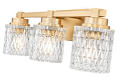 Jacqueline 3 Light 22.75" Vanity in Modern Gold