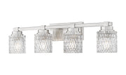 Jacqueline 4 Light 31.5" Vanity in Brushed Nickel