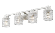 Jacqueline 4 Light 31.5" Vanity in Brushed Nickel