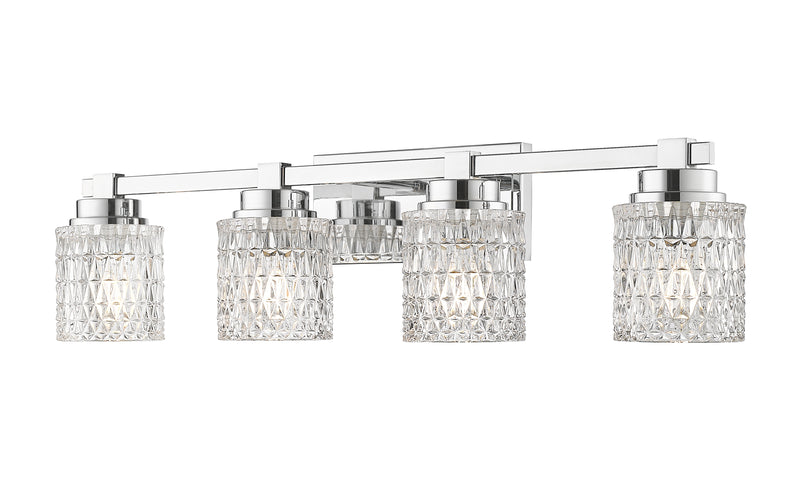 Jacqueline 4 Light 31.5" Vanity in Chrome