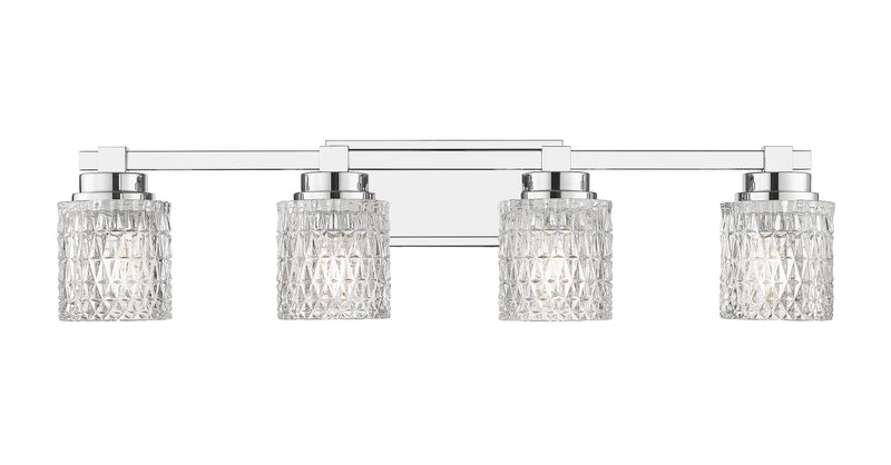 Jacqueline 4 Light 31.5" Vanity in Chrome