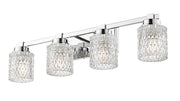 Jacqueline 4 Light 31.5" Vanity in Chrome