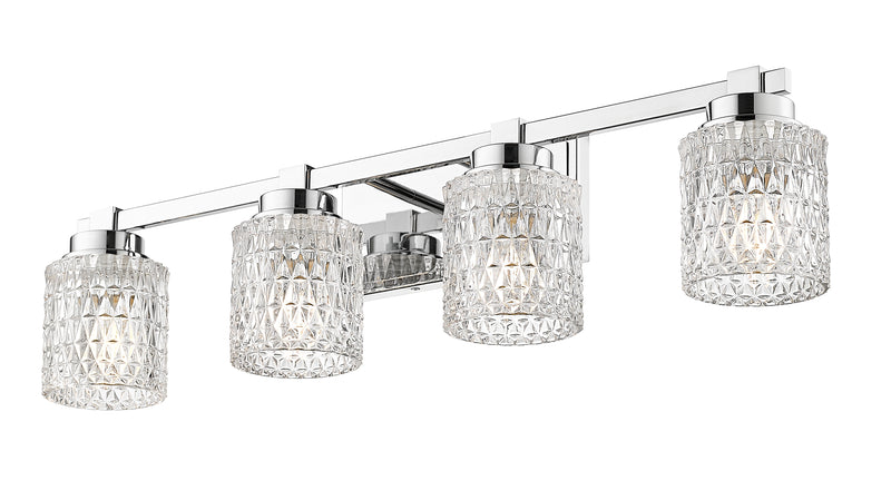 Jacqueline 4 Light 31.5" Vanity in Chrome