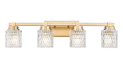 Jacqueline 4 Light 31.5" Vanity in Modern Gold