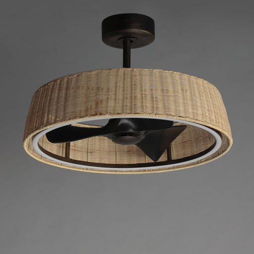 Tulum 28" WiFi LED Fandelight in Dark Bronze