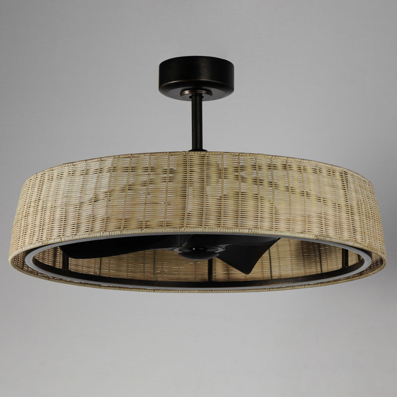 Tulum 36" WiFi LED Fandelight in Dark Bronze