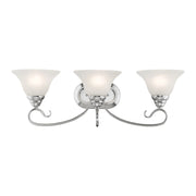 Coronado 3-Light Bath Vanity Light in Polished Chrome