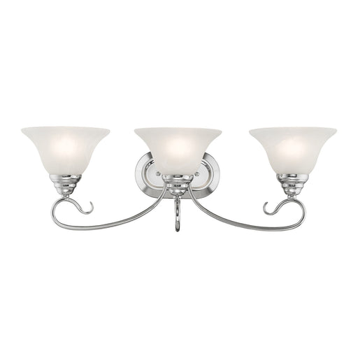Coronado 3-Light Bath Vanity Light in Polished Chrome