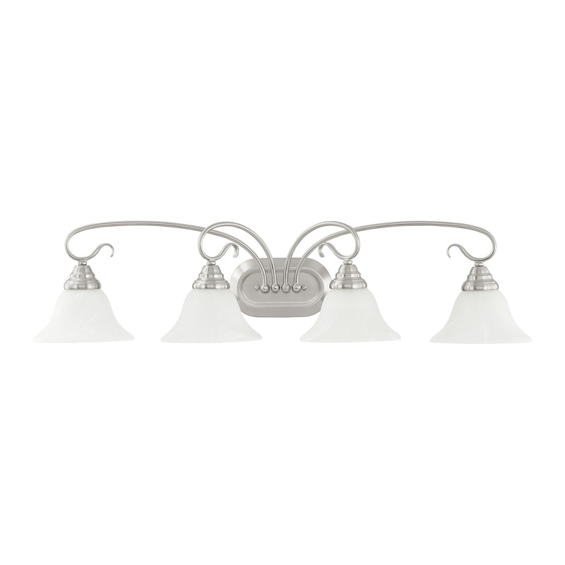Coronado 4-Light Bath Vanity Light in Brushed Nickel