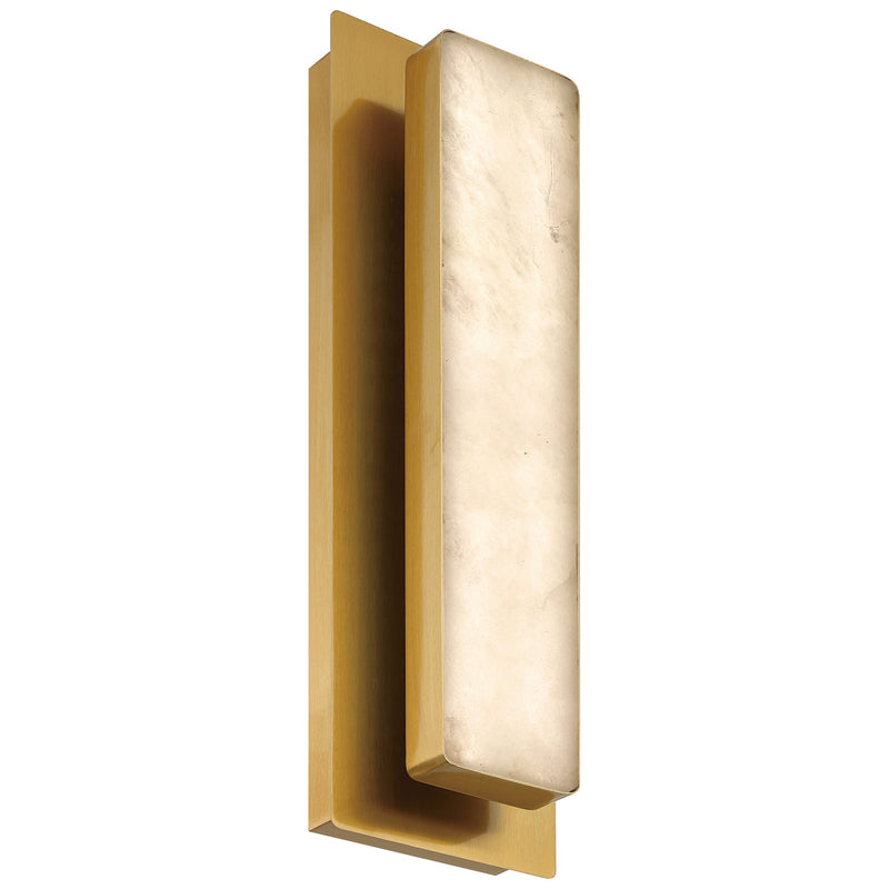 Ada LED Wall Sconce in Antique Brushed Brass