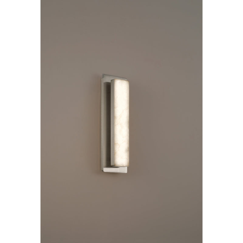 Ada LED Wall Sconce in Brushed Steel