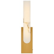 Victoria LED Wall Sconce in Antique Brushed Brass