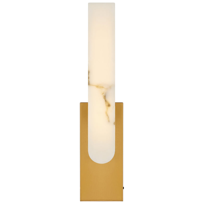 Victoria LED Wall Sconce in Antique Brushed Brass