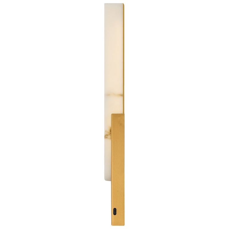 Victoria LED Wall Sconce in Antique Brushed Brass