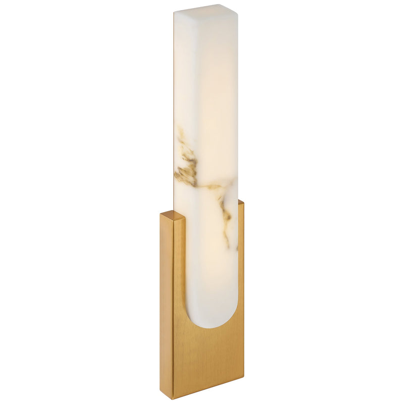 Victoria LED Wall Sconce in Antique Brushed Brass
