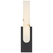 Victoria LED Wall Sconce in Black