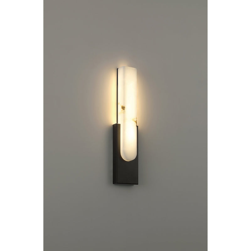 Victoria LED Wall Sconce in Black