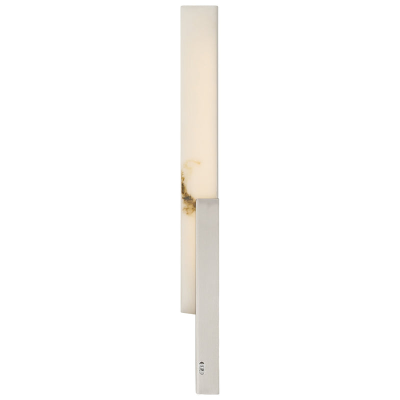 Victoria LED Wall Sconce in Brushed Steel