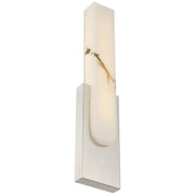 Victoria LED Wall Sconce in Brushed Steel