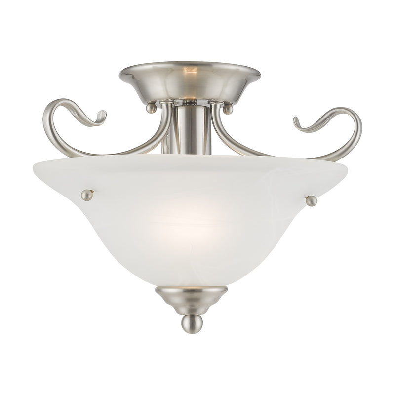 Coronado Semi-Flush Mount in Brushed Nickel