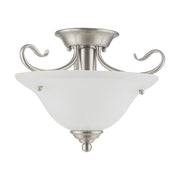 Coronado Semi-Flush Mount in Brushed Nickel