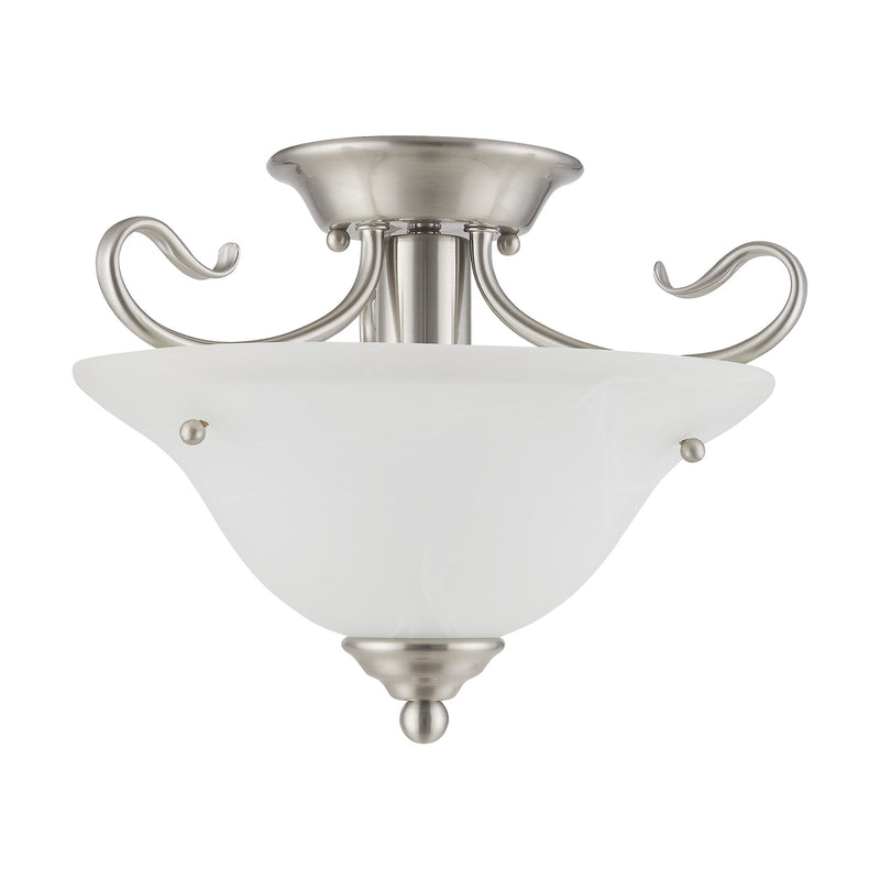 Coronado Semi-Flush Mount in Brushed Nickel