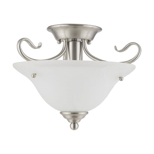 Coronado Semi-Flush Mount in Brushed Nickel
