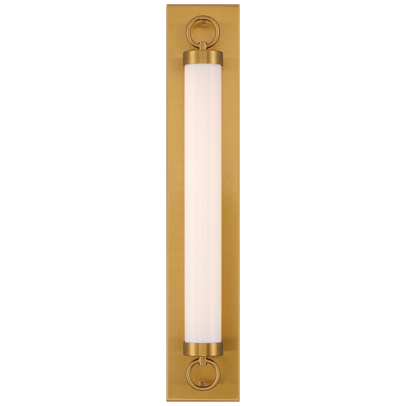 Eliza LED Wall Sconce in Antique Brushed Brass