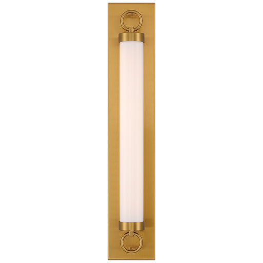 Eliza LED Wall Sconce in Antique Brushed Brass