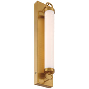 Eliza LED Wall Sconce in Antique Brushed Brass