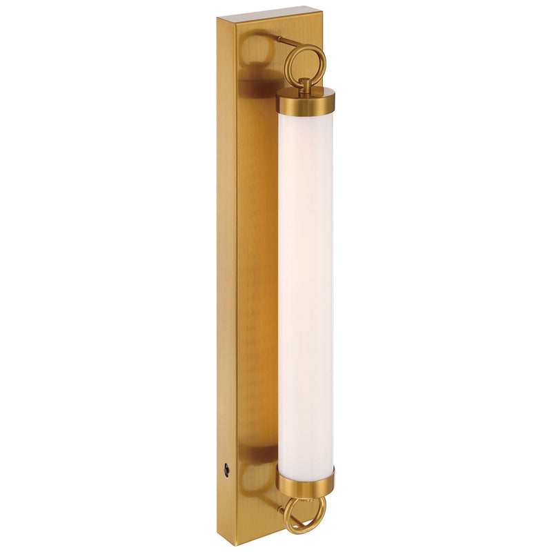 Eliza LED Wall Sconce in Antique Brushed Brass